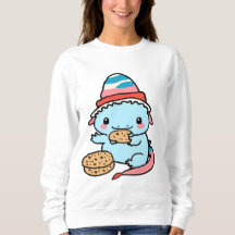 lindos navidades de axolotls azules