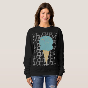 Sudadera Lindos Sprinkles De Noche De Helado Dulce Postre