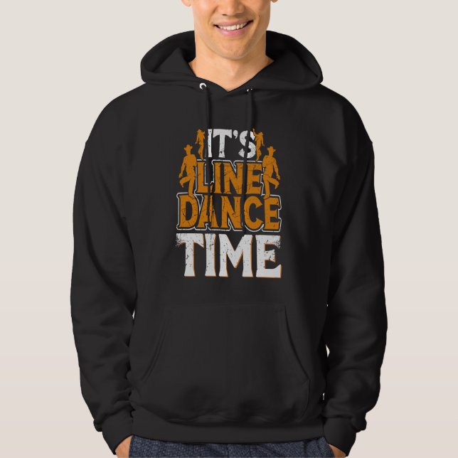 Sudadera Line Dance Time Line Dance Baile de Línea Occident (Anverso)