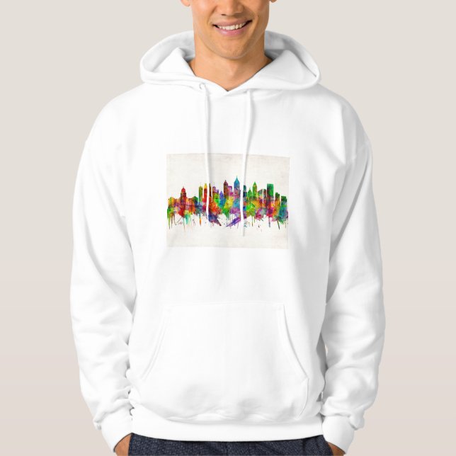 Sudadera Línea aérea de Atlanta Georgia (Anverso)