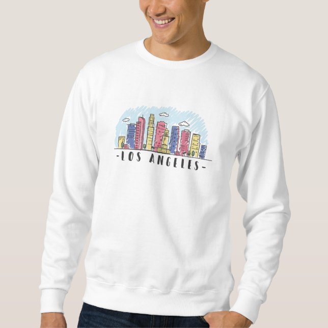 Sudadera Línea aérea de Los Ángeles (Anverso)