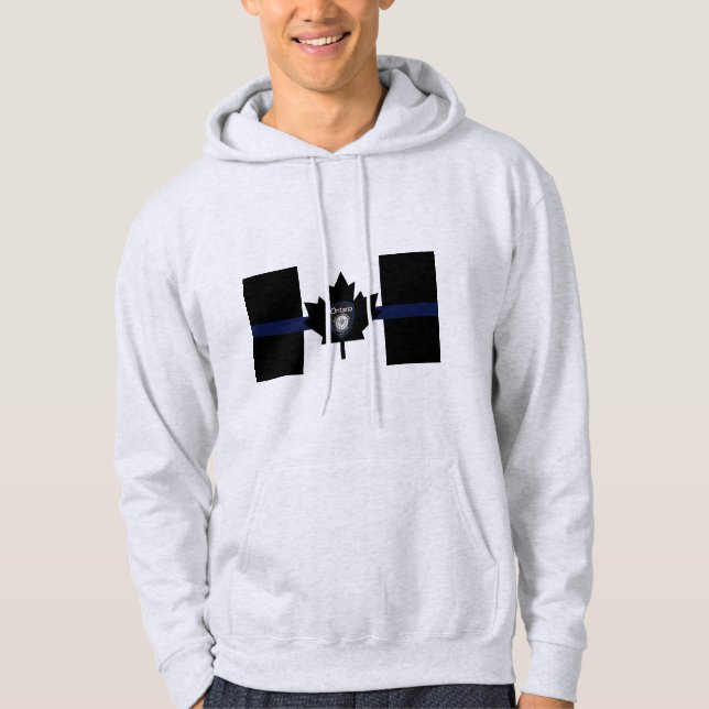 Sudadera Línea Azul delgada (Anverso)