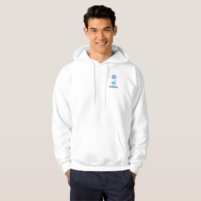Sudadera Línea de Arte Cósmico Cisne Celestial (Anverso completo)