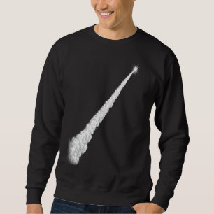 Sudadera Línea de Arte de Rastro de Vapor de Lanzamiento de