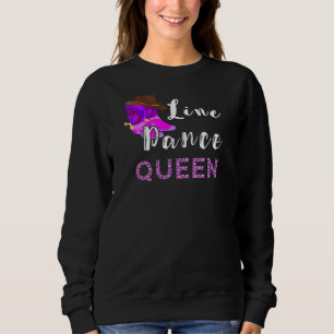 Sudadera Línea de baile Queen Line de mujeres bailando cont