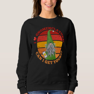 Sudadera Línea de Captación Gnomo Gnomenclatura Nomenclatur