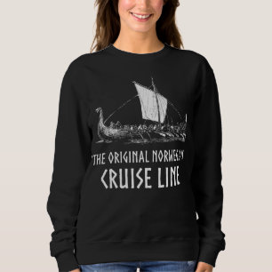 Sudadera Línea De Crucero De Buques Vigentes Odin Y Valhall