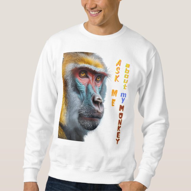 Sudadera Línea de ropa de diseño de satelitales (Anverso)