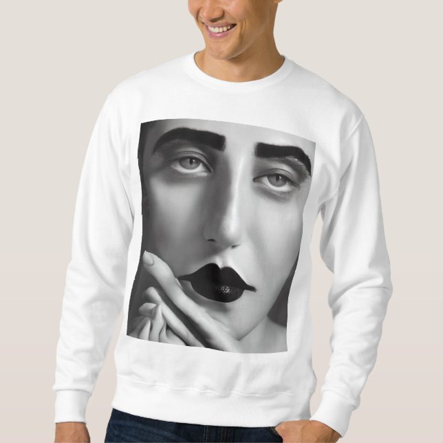 Sudadera Línea de ropa de diseño de satelitales (Anverso)