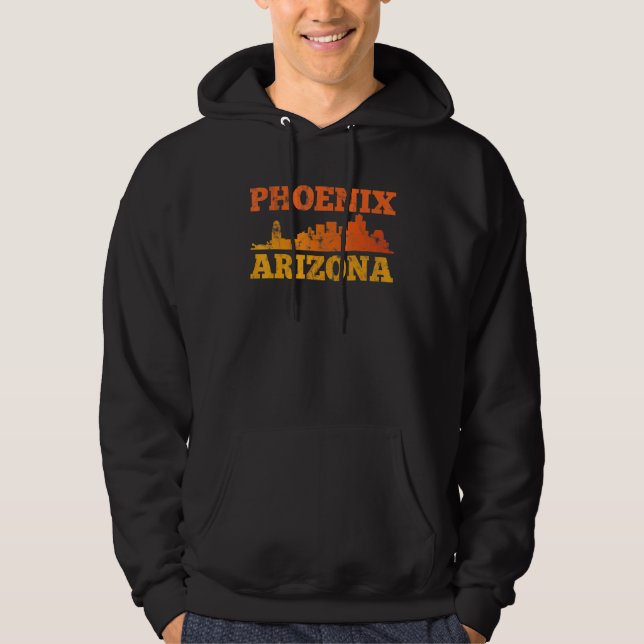 Sudadera Línea de Skyline 1 de la venda Phoenix Arizona Ret (Anverso)