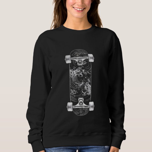 Sudadera Línea Skateboard (Anverso)