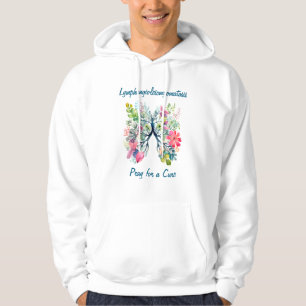 Sudadera Linfangioleiomyomatosis LMA Hoodie de 2 lados