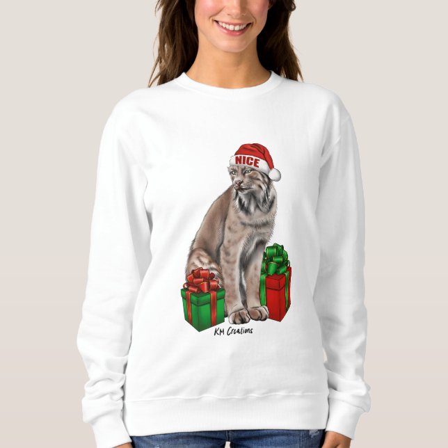 Sudadera Linnx de vacaciones (Anverso)