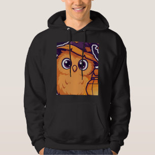 Sudadera Linterna de búho mago de Halloween