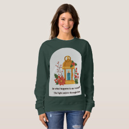 Sudadera Linterna Dorada | Luz Sanadora y Esperanza Espirit