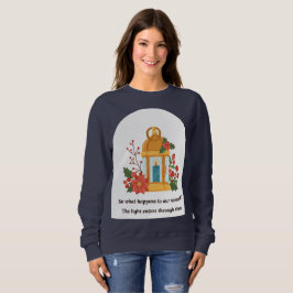 Sudadera Linterna Dorada | Luz Sanadora y Esperanza Espirit