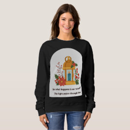 Sudadera Linterna Dorada | Luz Sanadora y Esperanza Espirit