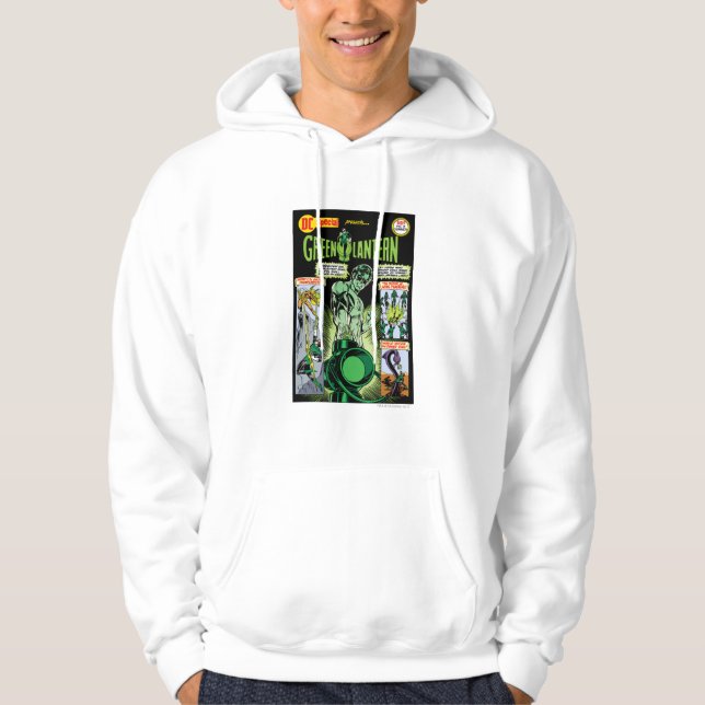 Sudadera Linterna verde - Cómic sombreado verde (Anverso)