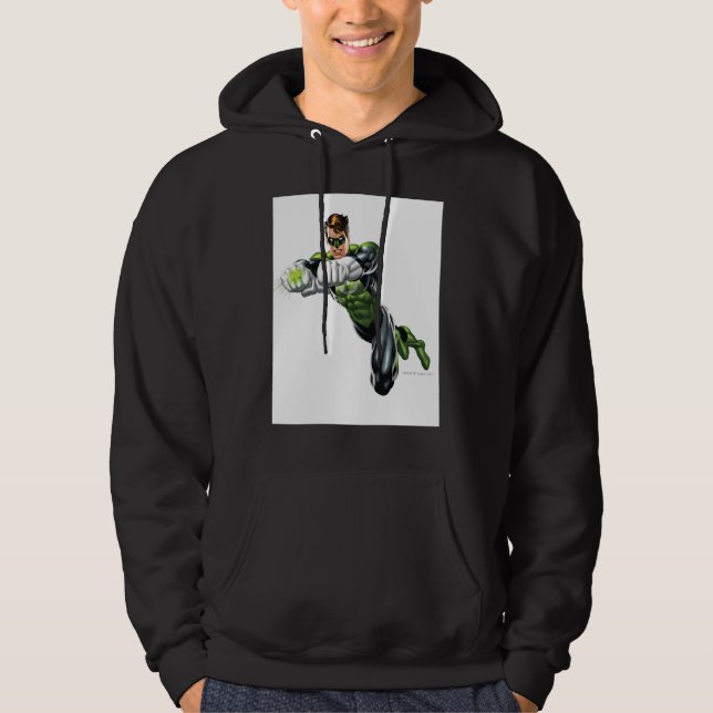 Sudadera Linterna verde - completamente rendida, ambos braz (Anverso)