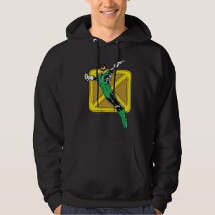 Sudadera Linterna verde con el fondo