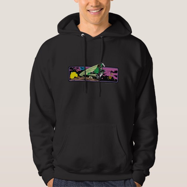 Sudadera Linterna verde en el espacio (Anverso)