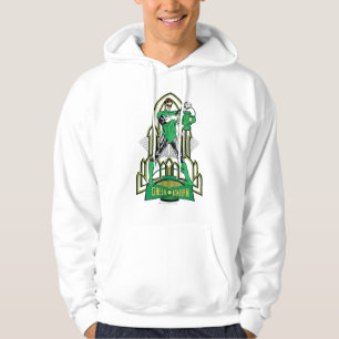 Sudadera Linterna verde en fondo decorativo