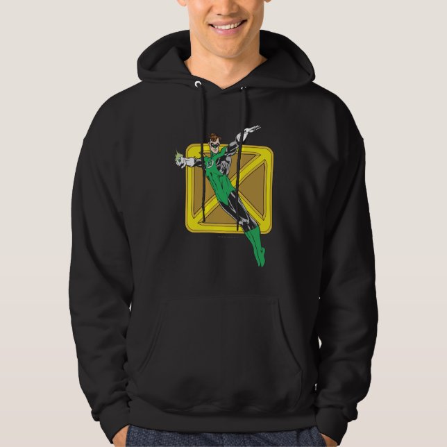 Sudadera Linterna verde extiende las armas (Anverso)