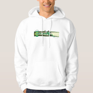 Sudadera Linterna y logotipo verdes