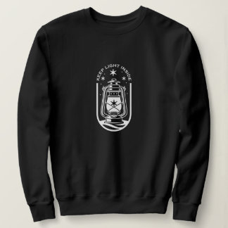 Sudadera Linternas Minimalistas Acogedoras Hygge Mantén la