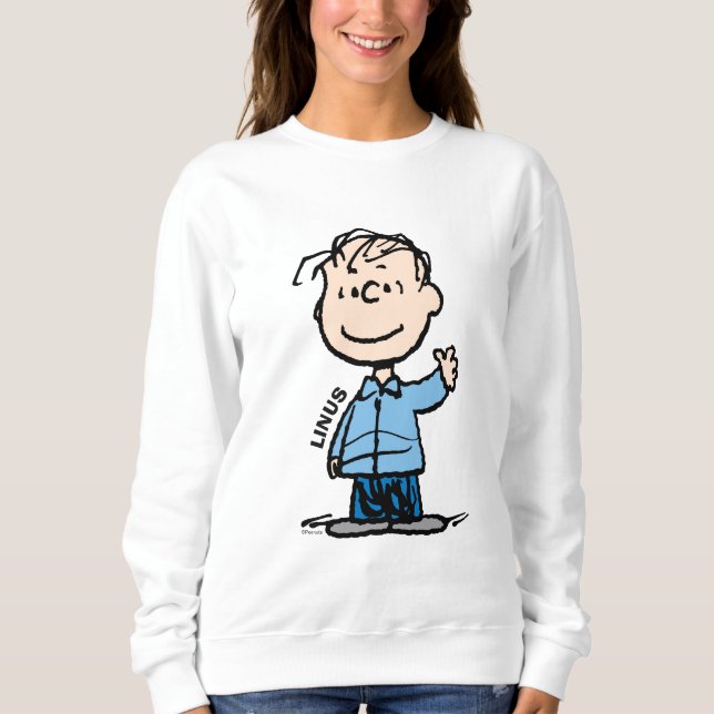 Sudadera Linus Waving (Anverso)