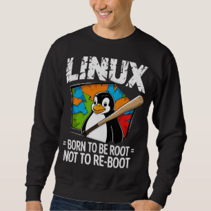 Sudadera Linux - Nacido para ser Root