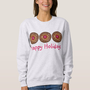 Sudadera Linzer Torte Navidades Cookie Holiday Sweatshirt