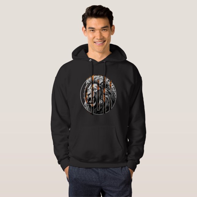 Sudadera Lion BW (Anverso completo)