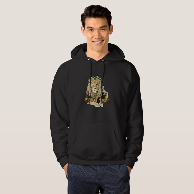 Sudadera Lion of Judah - Big Lion Hooded Hoodie - (Anverso completo)