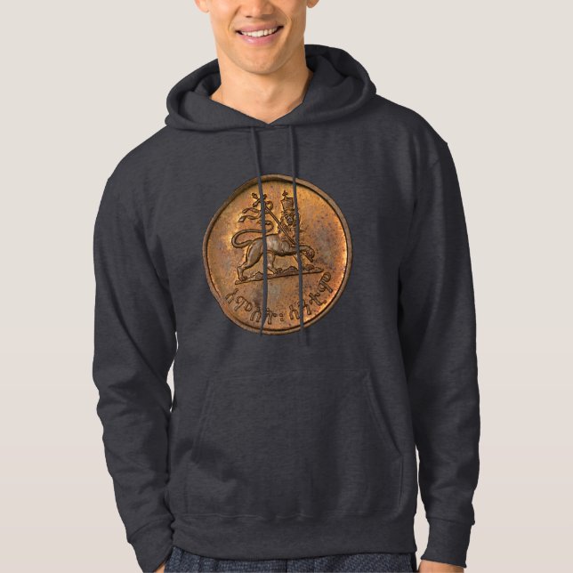 Sudadera Lion of Judah - Lion Rasta reggae Hooded Hoodie - (Anverso)
