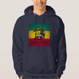 Sudadera Lion of Zion - Haile Selassie Judah Hoodie -