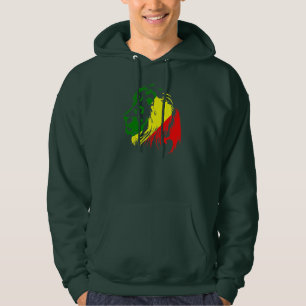 SUDADERA LION RASTA KING