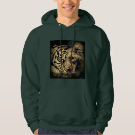 Sudadera Lion Tiger 2in1 Hoodie