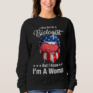 Sudadera Lips que quizás no sea bióloga pero sé que soy muj