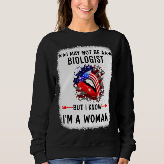 Sudadera Lips que quizás no sea bióloga pero sé que soy muj