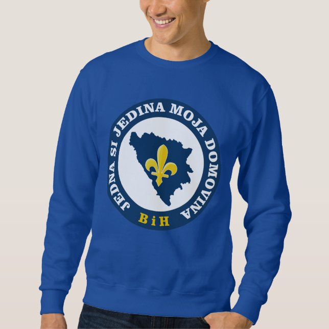 Sudadera Lirio bosnio (Anverso)
