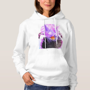Sudadera Lirio púrpura Flor acuarela Floral Cumpleaños
