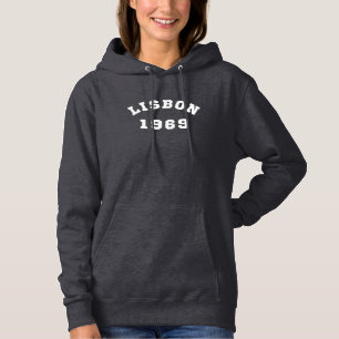 Sudadera Lisboa Portugal Ciudad 1969 Vintage