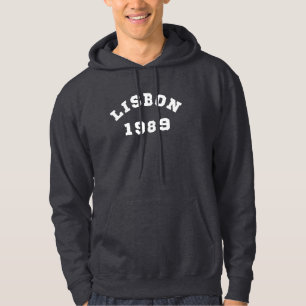 Sudadera Lisboa Portugal Ciudad 1989 Vintage