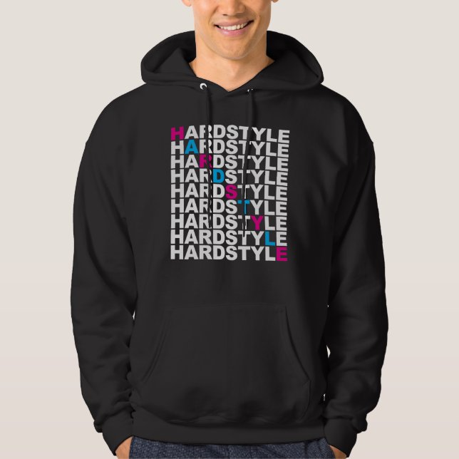 Sudadera Lista de Hardstyle (Anverso)