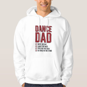 Sudadera Lista de verificación de Dance Dad Diseño de graba
