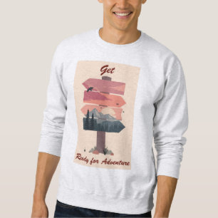 Sudadera lista para la aventura
