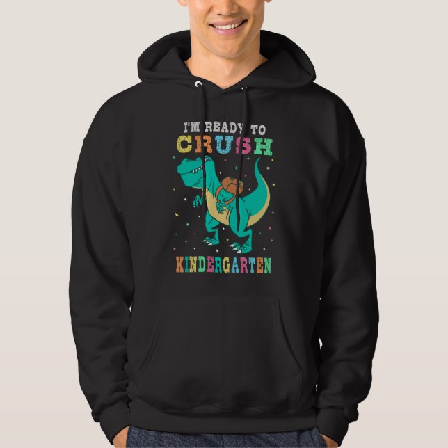 Sudadera Listo para aplastar el jardín de infancia (Anverso)