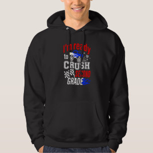Sudadera Listo para aplastar segundo grado 2do camión monst