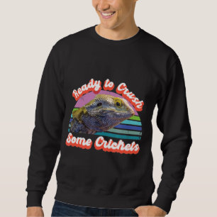 Sudadera Listo Para Aplastar Un Dragón Con Cojín De Cristal